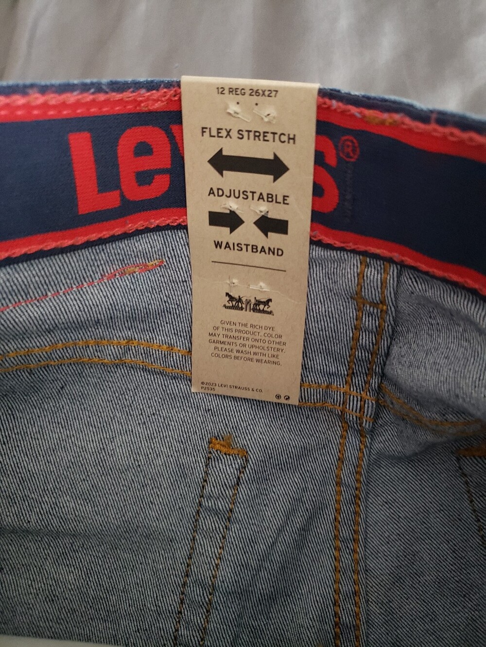 Levis Performance 514 Straight Jeans - Picture 5 of 11